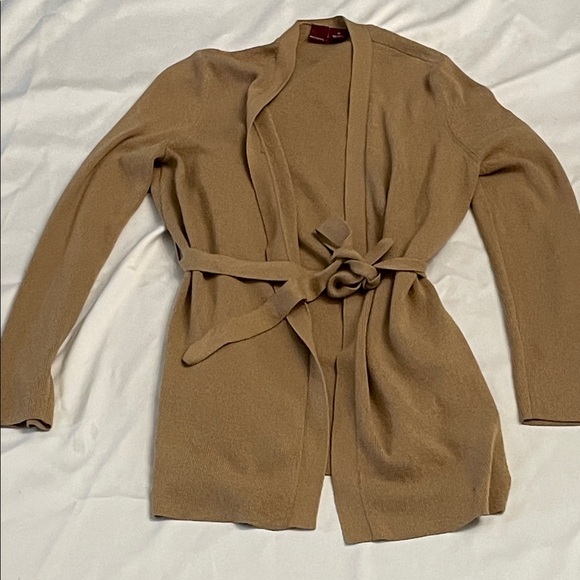 Merona 3 Piece Beige Knit Sweater & Skirt Set - Picture 4 of 4